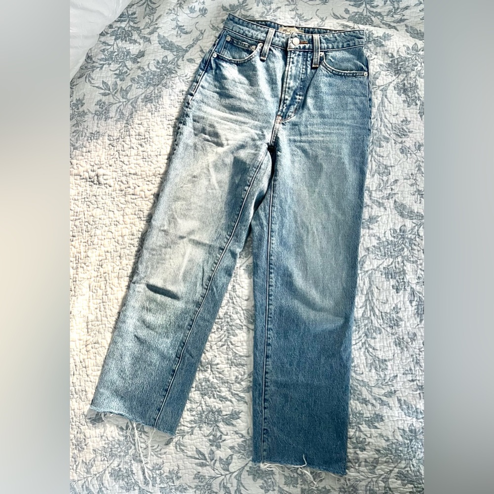 Madewell Curvy Perfect Vintage Straight Jean